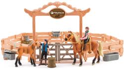 Faunica Set de joacă Faunica - Școală de echitație, 24 de piese (96037) Figurina