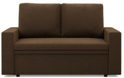 GreenSite Zeus kanapé, szövet anyag, hab töltet, egyenes kartámasz, barna - pepita