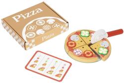 Hi Pando Set de joacă din lemn Hi Pando - Fă-ți propria pizza (HP075) Bucatarie copii