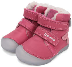 D.D.Step Barefoot sirenă lup înalt călcâi velcro căptușit fata pantofi - fluorescent roz (148CF4)