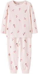 NAME IT pijama cu mânecă lungă cu model de balerină pentru fete barack/Pearl (14821A)
