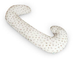 ceba baby Cebuška PHYSIO Duo Szoptatós Párna Muszlinból Small Twigs 300cm - Ergonomikus Támasz Szoptatáshoz és Pihenéshez, Kényelmes Extra Hosszú Kialakítás