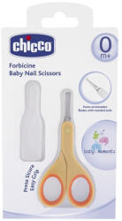 Chicco Körömvágó Kerekített Hegyű Narancssárga - Biztonságos Körömvágás Babáknak, Precíz és Kímélő Kialakítás