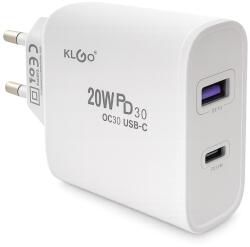 KLGO Зарядно устройство klgo 20w dc 5v 3.0a pd-300 (3265)
