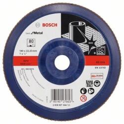 Bosch PRO X571 legyezőtárcsa, 180 mm, G80, inoxhoz, fémhez (2608607344) (2608607344)