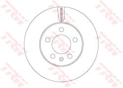 TRW DF6584 Disc frana - e-autoshop