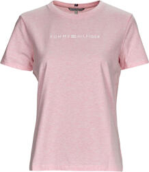 Tommy Hilfiger Tricouri mânecă scurtă Femei REG FROSTED CORP LOGO C-NK SS Tommy Hilfiger roz EU S