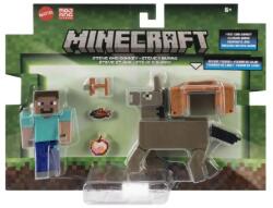 Mattel Minecraft: Set figurine Steve și Măgar - Mattel (GTT53/JCN54) Figurina