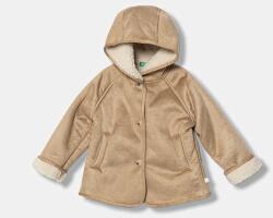 Benetton gyerek dzseki - bézs 90 - answear - 16 290 Ft