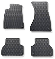 Geyer & Hosaja AUDI A4 B9 8W Geyer & Hosaja Prémium fekete gumiszőnyeg szett patenttal