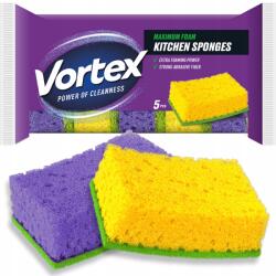 Vortex Konyhai mosogatószivacs Könnyű Kétoldalas 5 db (Gąbki Kuchenne Vortex 5 sztuk Wytrzymałe)