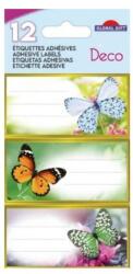 Global Gift Pillangós etikett - 12 darabos - Global Gift (FR-170244)