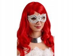  Velencei farsangi maszk strasszokkal (C00237)