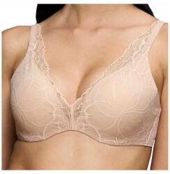 Triumph Body Make-up Illusion bézs színű merevítős csipke melltartó 75F (1021971000NZ-1213)