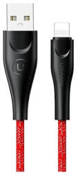 USAMS fonott kábel U41 lightning 3m 2A SJ397USB02 (US-SJ397) Fast Charge piros (SJ397USB02)