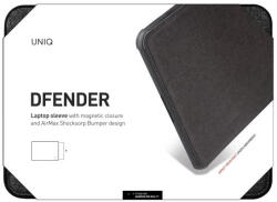 Uniq Dfender laptop tok 16" szénszürke (UNIQ-DFENDER(16)-BLACK)