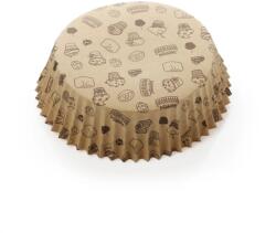  Kraft Muffin Papír Kapszula - Mintás 20db