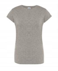 JHK Klasszikus Női póló 100% pamut Jhk szürke melange