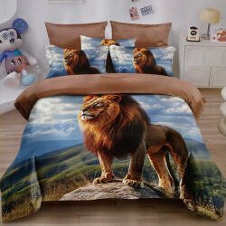 idealisotthon 3 részes nyomtatott ágyneműhuzat - a szavannák királya (IO-SY-BL-PRINT-3-KSH)