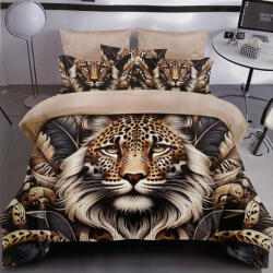 idealisotthon 3 részes nyomtatott ágyneműhuzat - a dzsungel királya (IO-SY-BL-PRINT-3-KJLE)