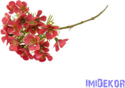  Apró virágos szálas díszítő 33cm - Sötét