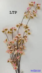  Virágzó ág 90cm - Halvány Rózsaszín