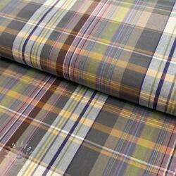  Pamutvászon YARN DYED Check Nina multi