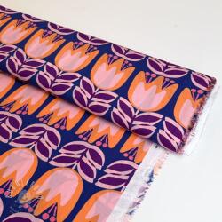  Viszkóz ECOVERO Flowers Celia cobalt