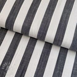  Viszkóz YARN DYED Stripes BIG navy