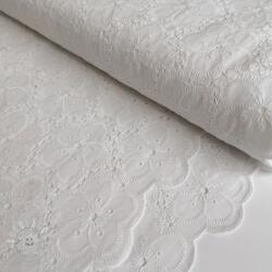  Pamutvászon EMBROIDERY 2 side Camelia