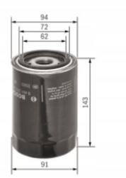 Bosch Olajszűrő Porsche 911 2.2-3.6 -93