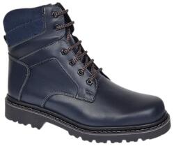 Ciucaleti Bocanci barbati Sport din piele naturala model Bleumarin Imblanit GKR5KBLUE, marimea 45