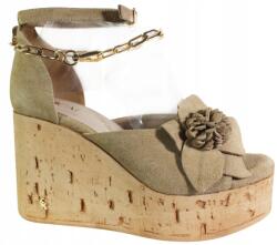 Carinii Női szandál Carinii B10161 MÉRET39 Bőr Bézs Velúr (b10161)