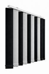 Casa Deco Logistics Jaluzele verticale blackout 2 culori negru / gri deschis - Stella 8100 / 8270
