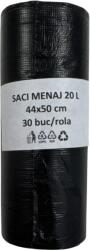 Horeca RO Saci Menajeri 20L Negri, 30 buc rola