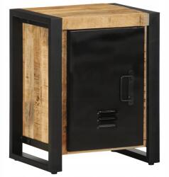 vidaXL Éjjeliszekrény, 40 x 30 x 51 cm, nyers mangófa (4013563)