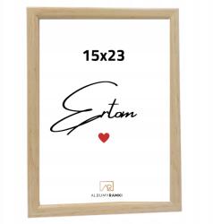 Ertom Képkeret 15x23 üveggel univerzális természetes skandináv (AURA 03-Natural)
