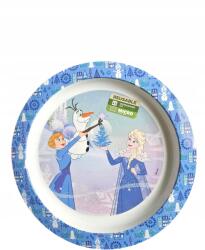 Stor Gyerek tányér 22 cm mikrohullámú sütőhöz Jégvarázs (8412497091720)