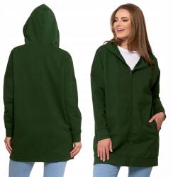 Moraj Női Pulóver Moraj Hosszú Cipzáras Meleg Kényelmes Kapucnis Xs/s