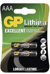 GP Batteries GP B15112 FR03 2 db/bliszter AAA lítium elem (B15112) (B15112)
