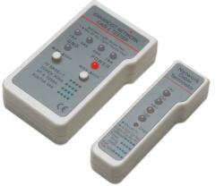 Intellinet 351898 hálózati kábelteszter UTP/STP kábel teszter Szürke (351898) (351898)