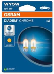 OSRAM 12V WY5W W2, 1x9, 5d 12V diadem chrome narancssárga 2db (870)