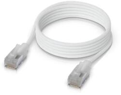 Ubiquiti Patch Cord Ubiquiti UniFi Premium, Cat. 6a, 1 m, White (UACC-CABLE-PATCH-EL-C6A-1M-W)
