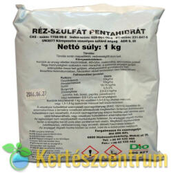 Dio RÉZ-SZULFÁT CuSO4 1kg