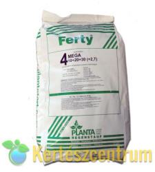 Planta FERTY 4 MEGA 10-20-30+3MgO+m. e. 25kg