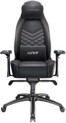 Proove - Gamer szék Unit (GCNT0001001) - 4D karfák, 170° háttámla, Frog Mechanizmus, fél PU, Gázliftes 4. osztály, 150kg - Fekete
