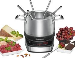 Rommelsbacher Set fondue electric Rommelsbacher F 1200 25L 6 furculite control tactil 1200W (F 1200)