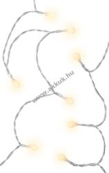 Goobay 80 LED gömb fényfüzér időzítővel melegfehér 3xAA elemmel IP44