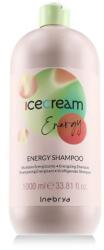 Inebrya Ice Cream Energy Shampoo 1000 ml sampon vékony szálú haj meggyengült haj uniszex