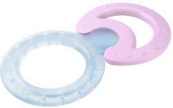 Nuk Teether jucărie pentru dentiție cu efect racoritor 3-12 m Violet 2 buc